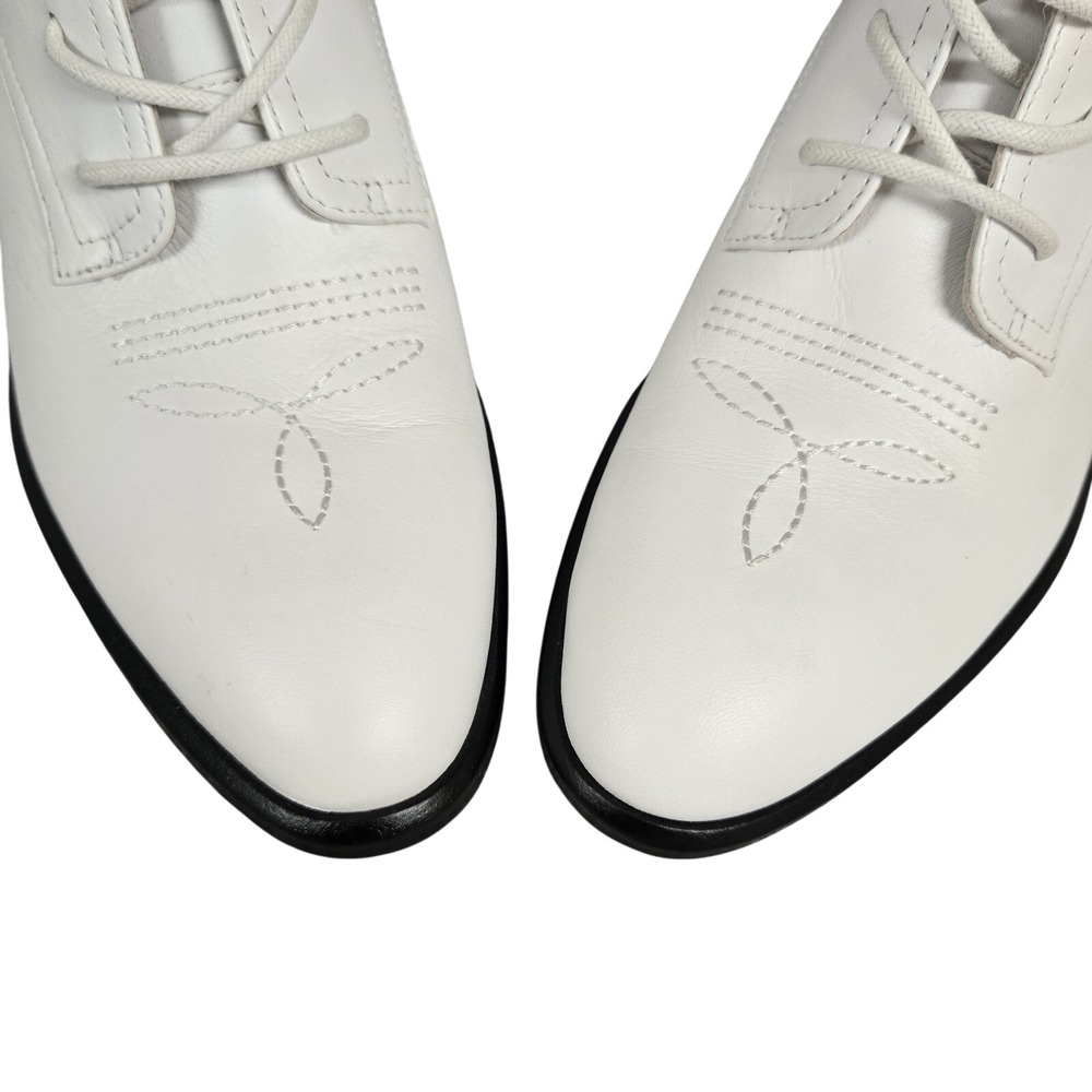 Lace-up Leather Ankle Boots Diane Von Furstenberg DVF Womens Dakota Size 6M NWOB - Picture 4 of 10